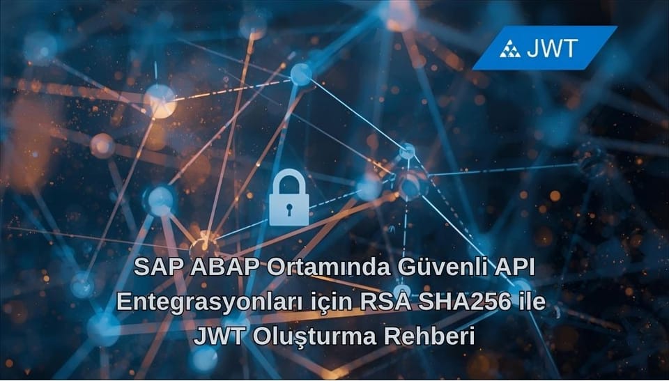 SAP ABAP Ortamında Güvenli API Entegrasyonları için RSA SHA256 ile JWT Oluşturma Rehberi